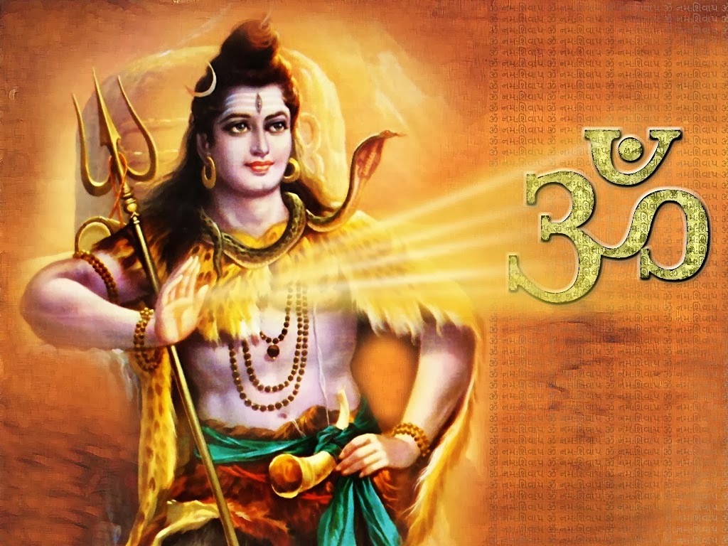 Lord Shiva and Om beautiful HD Images Wallpaper free Download