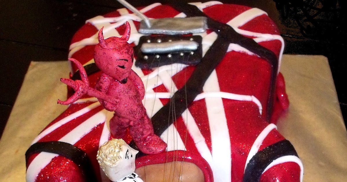 Hot Pink! Cakes Van Halen Guitar Cake