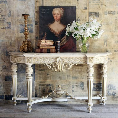 Cheap French Antique Furniture on One Of A Kind Antique French Console  10 400