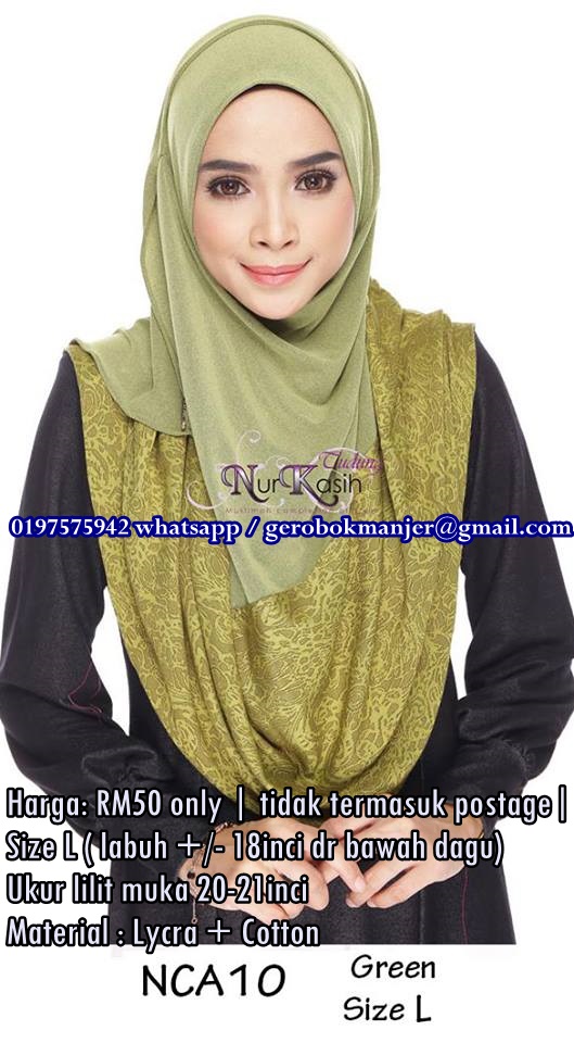 SHAWL INSTANT NADIA NURKASIH CORAK L