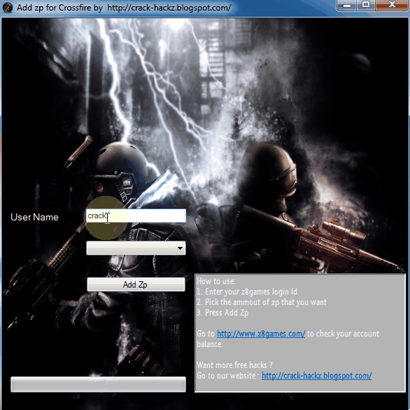 Cross Fire Zp Hack V2 0