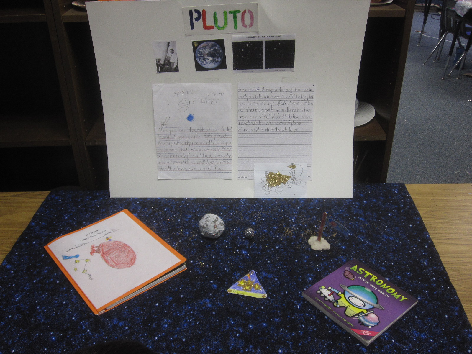 The GT Classroom: OUR GT FIRST GRADE PROJECTS FOR THE ASTRONOMY UNIT