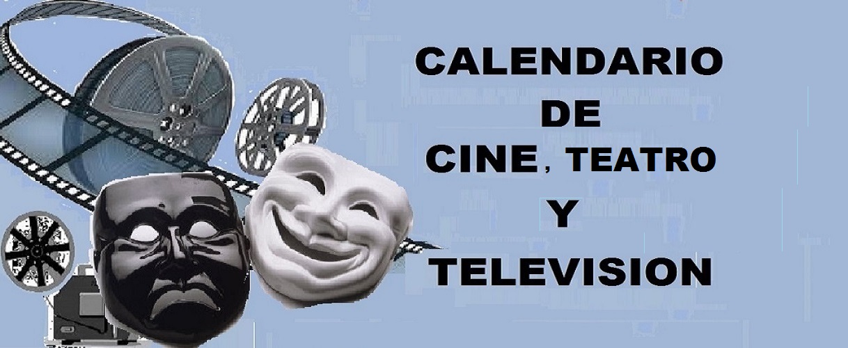 CALENDARIO CINEMATOGRAFICO