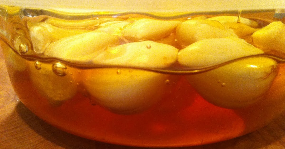A Kalorama Kitchen Honey pickled garlic