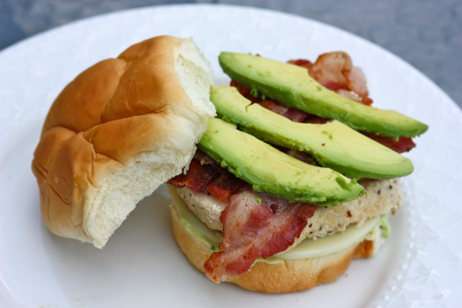 My Recipe Box Lemon Chicken Sandwich with Pesto Mayo