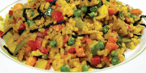 receta: Paella Vegetal receta: Paella Vegetal