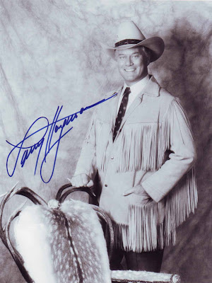 Larry Hagman autograph