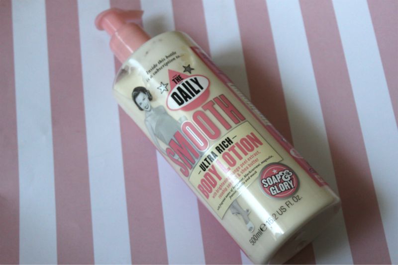 Soap and Glory The Daily Smooth Ultra Rich Body Lotion Review The