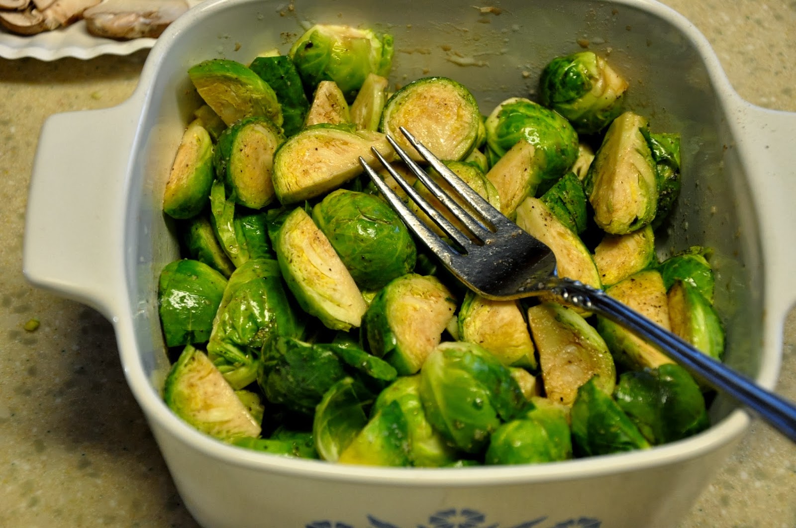 What's Cooking at Richard's ?? Brussels Sprouts and Sausage