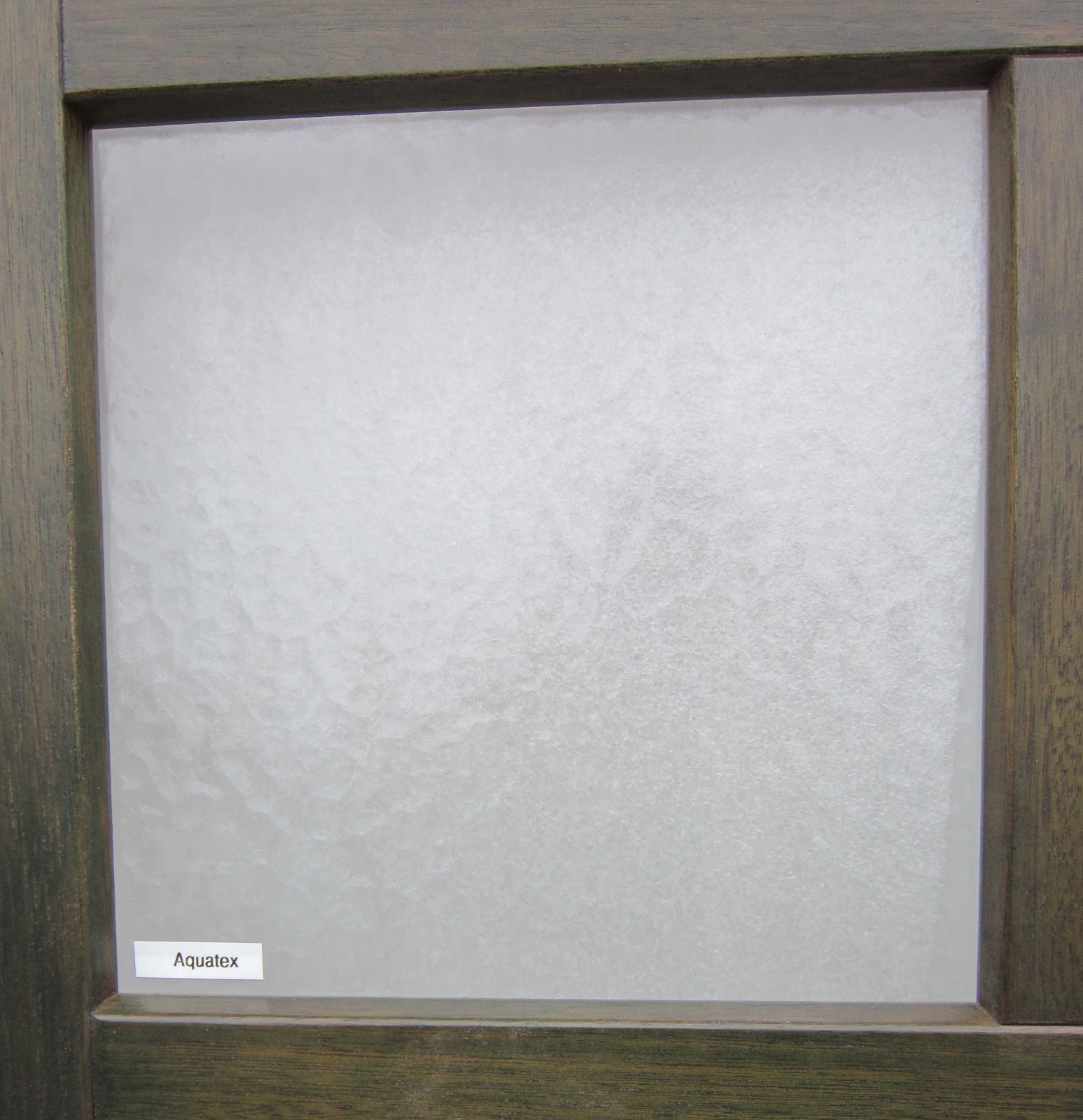 LINWOOD WINDOWS Textured Glass Options