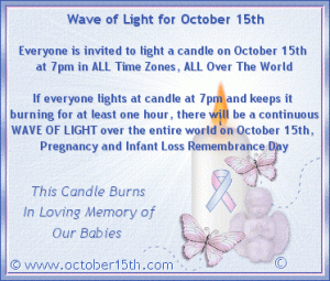 Wave Of Light Oct 15th