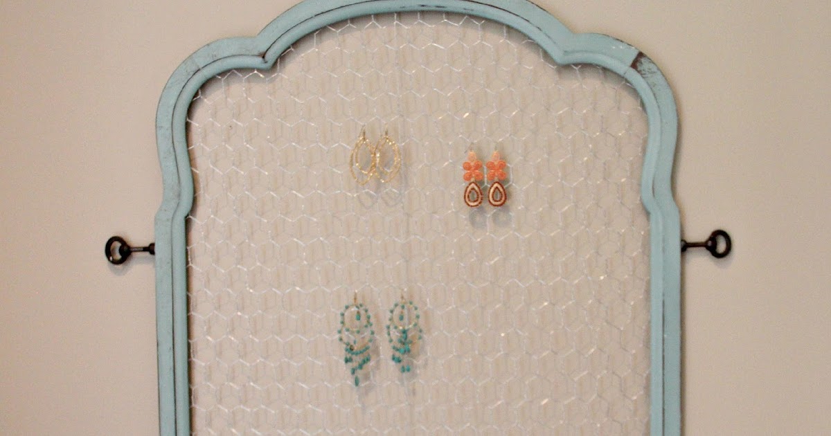 Funky Junk Jewelry Organizer