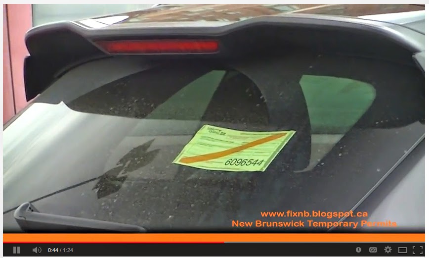 It is time to modernize Motor Vehicle Laws in New Brunswick (Canada