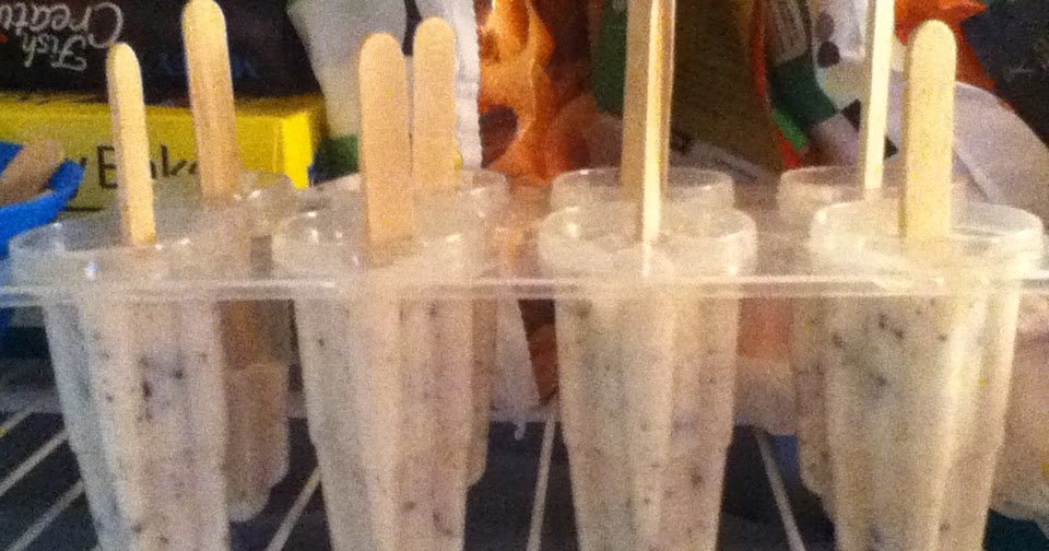 She's crafty! Home made healthy ice pops for toddlers...and mommys