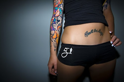 Girl Tattoos On Hip