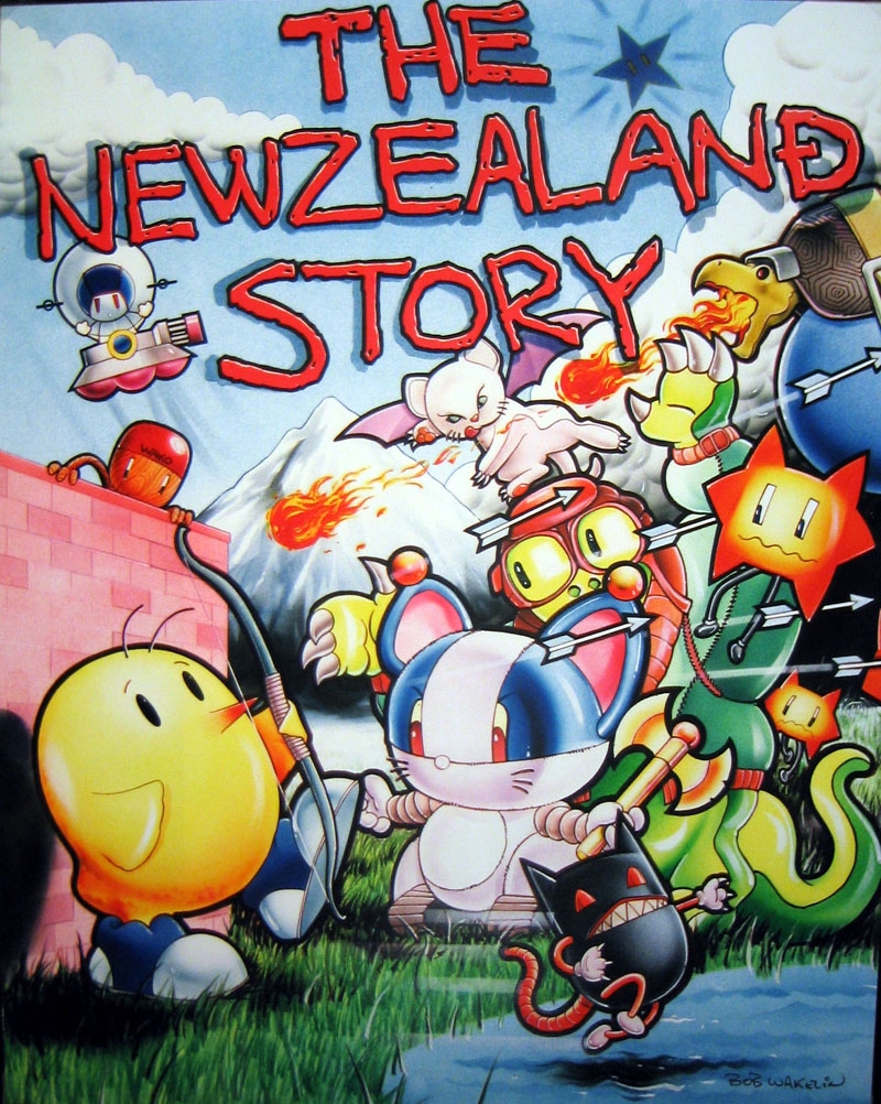 Aquellos Maravillosos Vintage NEW ZEALAND STORY (ARCADE 1988)