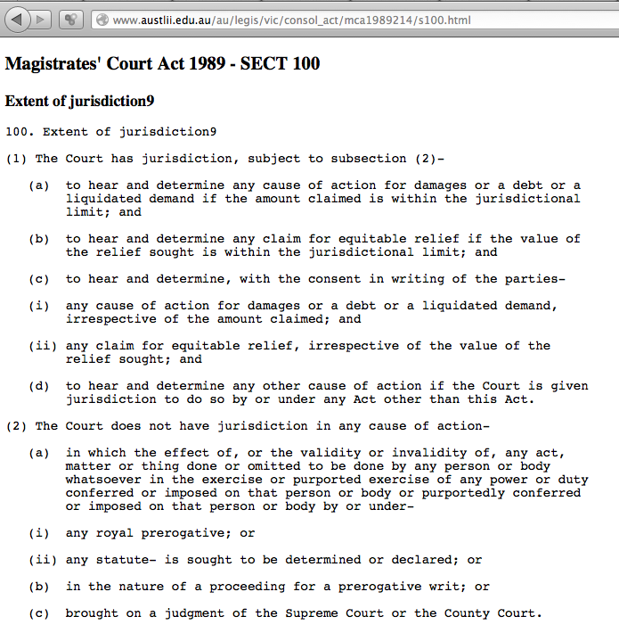 MIKIPEDIA LAW BLOG HOW TO GET FROM THE MAGISTRATES COURT INTO THE SUPREME OR HIGH COURT FOR