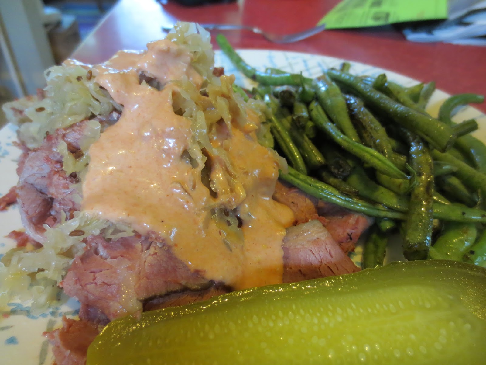 What's for Dinner Minneapolis? Paleo Corned Beef with kraut, pickles