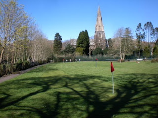 The Pitch & Putt Mini Golf at White Platts Recreation Ground in Ambleside