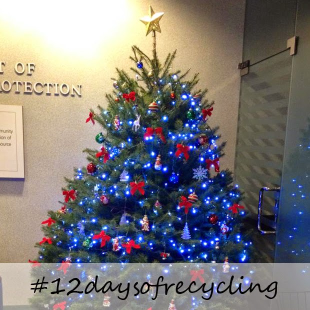 Talkin' Trash Recycling Christmas trees 12daysofrecycling