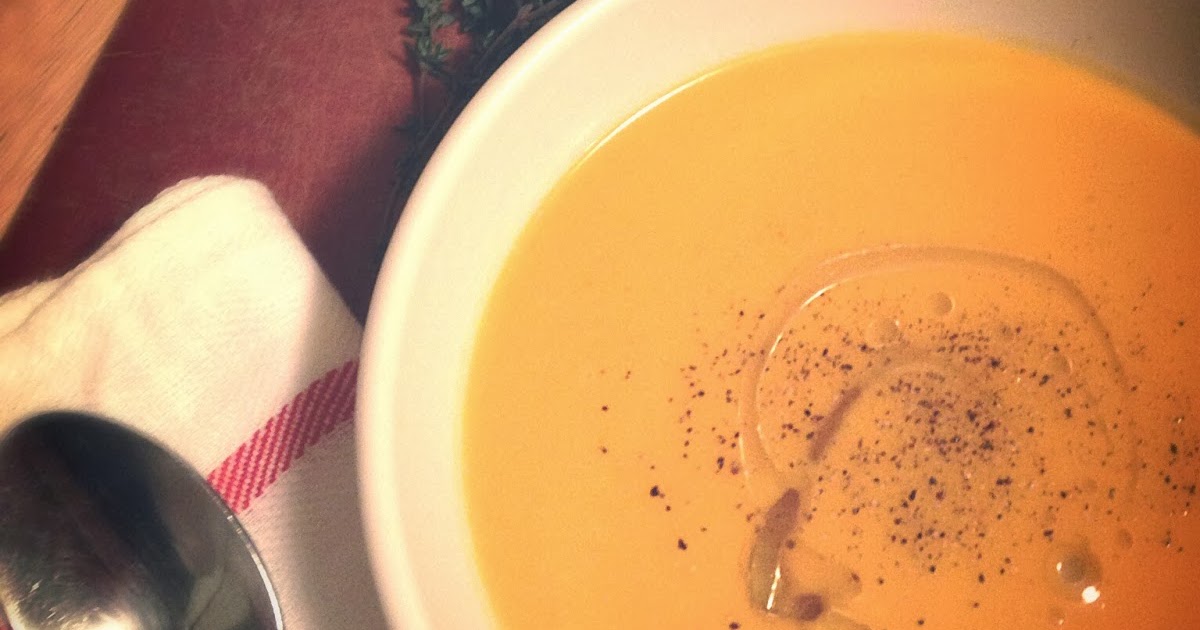 What We Cook Butternut Squash Soup with White Truffle Oil
