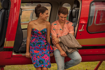 Josh Hutcherson and Claudia Traisac in Escobar: Paradise Lost