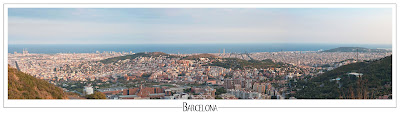 panorámica de Barcelona