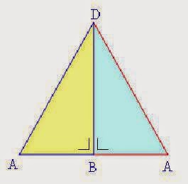 Sifat kecuali segitiga kaki sama dibawah ini merupakan Segitiga Sama