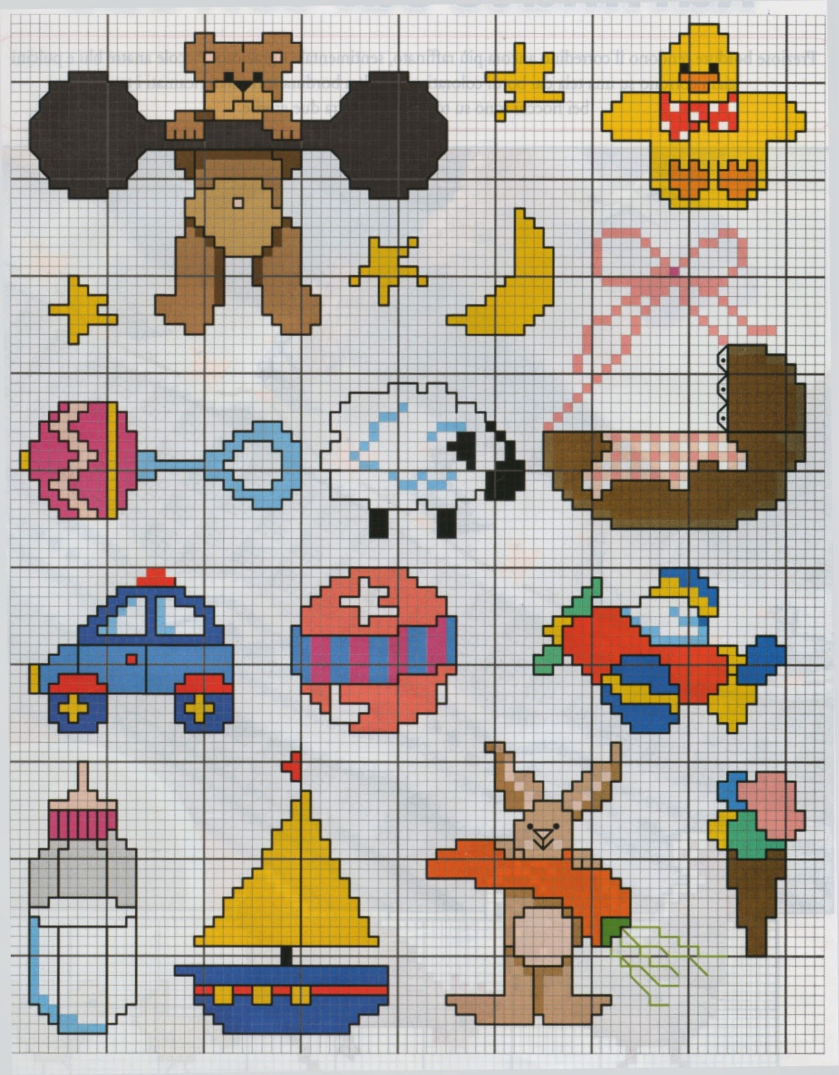 Hobby lavori femminili - ricamo - uncinetto - maglia: schema punto