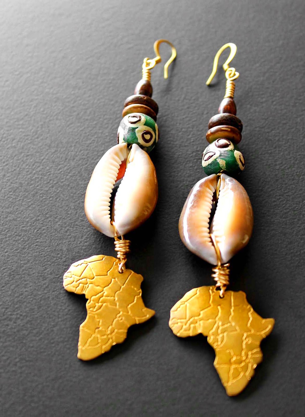 African Earrings Variant Soul Jewelry