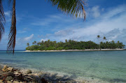 Laura beach lies on the western end of Majuro islands and about 40 . (marshall islands)