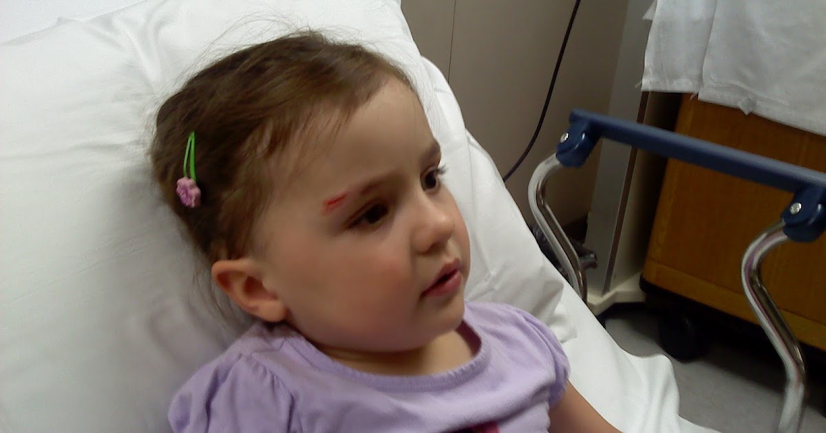 Our Family Blogone fell off and bumped her head