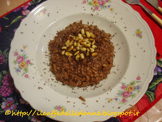 RISOTTO AL CIOCCOLATO