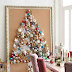 Love this idea // modern Christmas tree