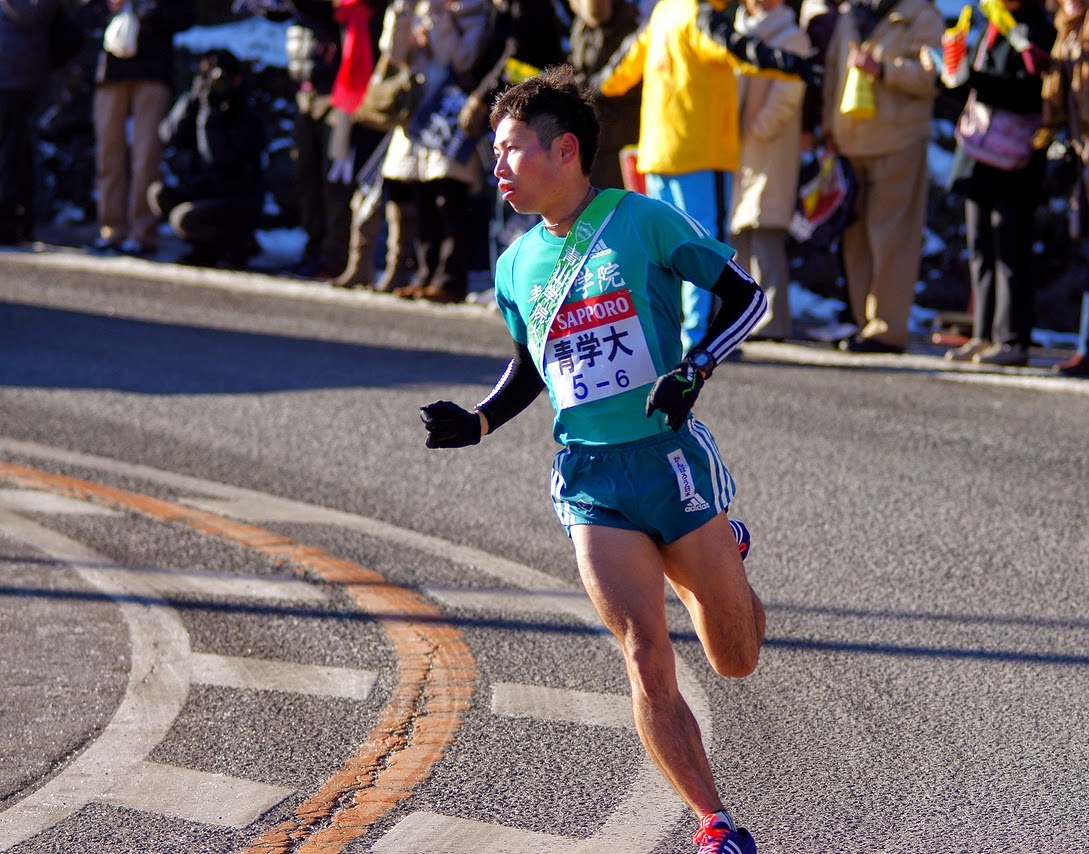 箱根嶺南荘ブログ 箱根駅伝山下りの6区を撮影！
