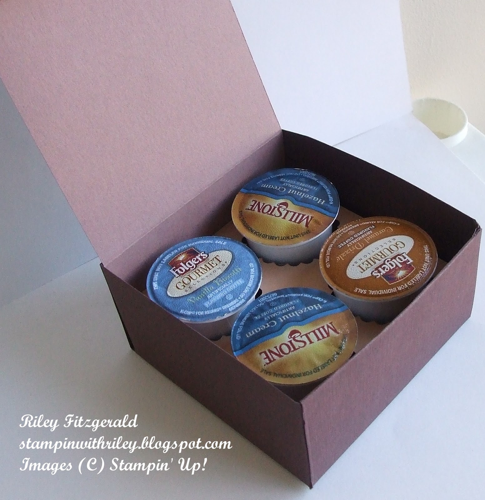 Stampin' with Riley Keurig Coffee Box