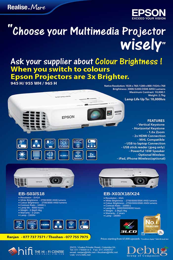 Choose your Multi Media Projector Wisely.