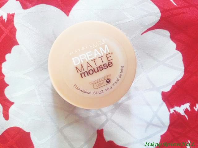 Maybelline Matte Mousse Foundation Review