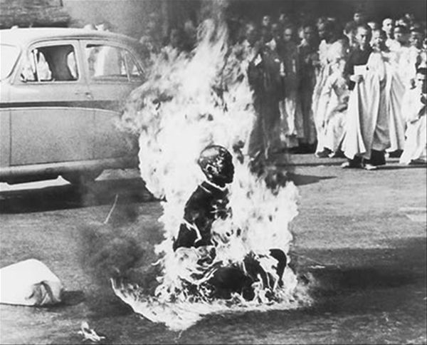 A Protesting Buddhist Monk, 1963 