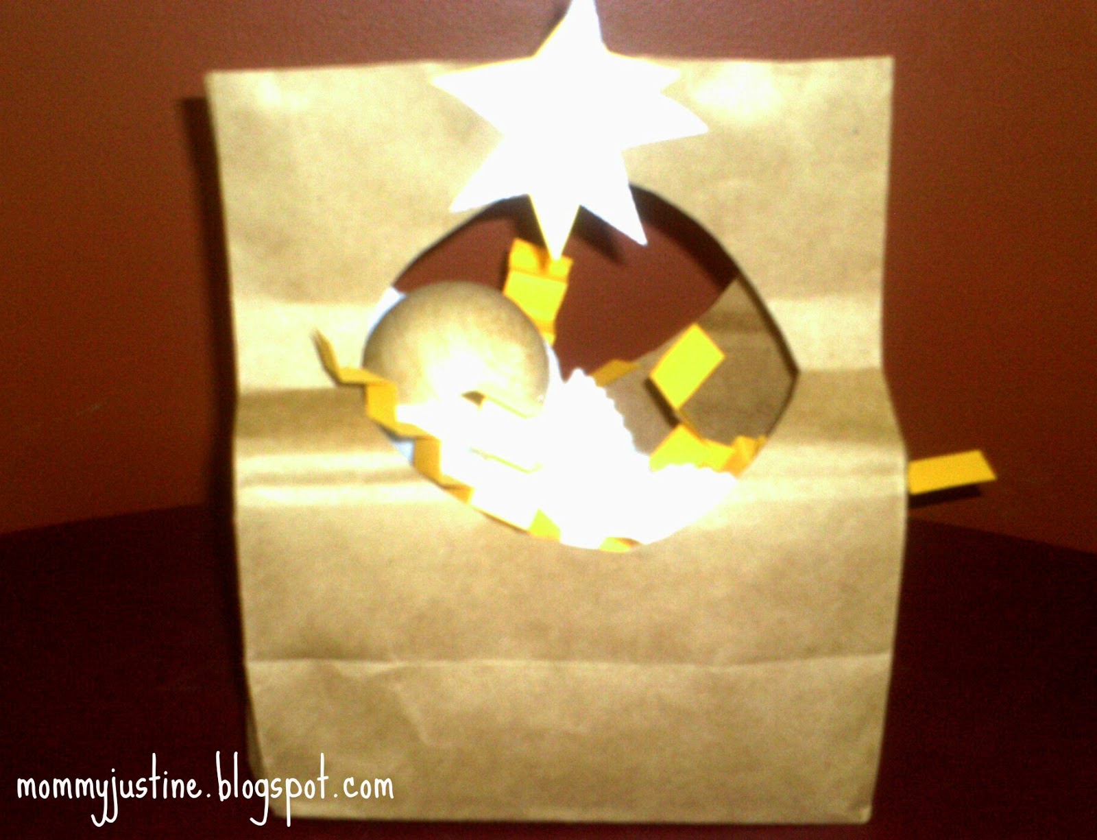 MommyJustine Paper Bag Manger & Character Building Activity