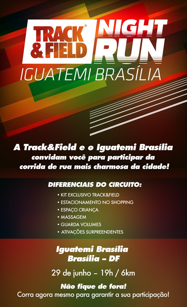 Corredores de Rua Adventistas Track & Field Night Run Iguatemi