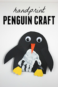 Toddler Approved!: Handprint Penguin Craft