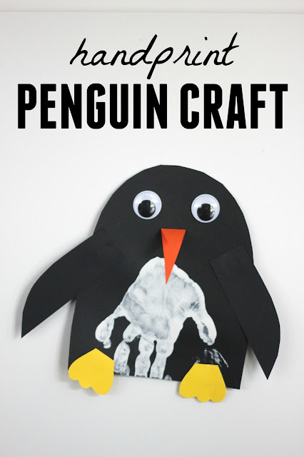 Toddler Approved!: Handprint Penguin Craft