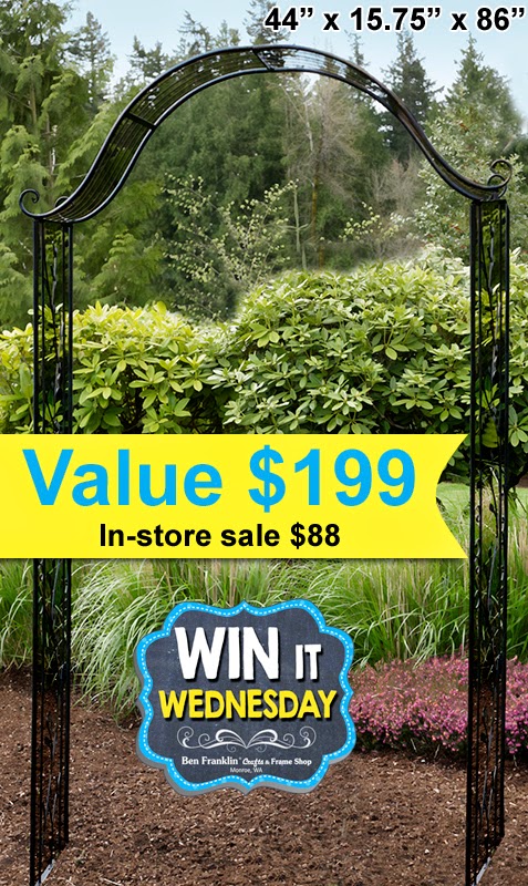 Win this Garden Arch - value $199