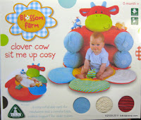 ELC Blossom Farm Clover Cow Sit Me Up Cosy