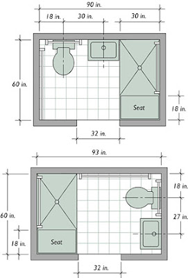 simple small bathroom floor plans