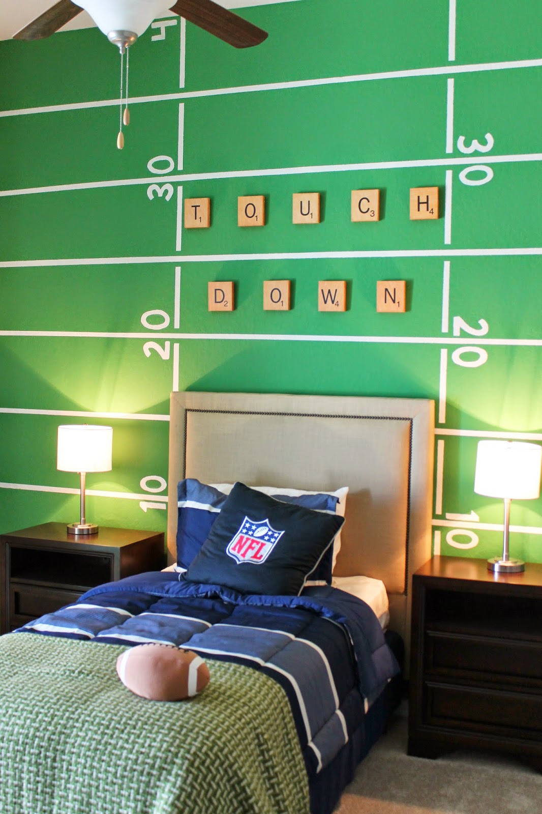 The Ragged Wren How To Football Field Wall
