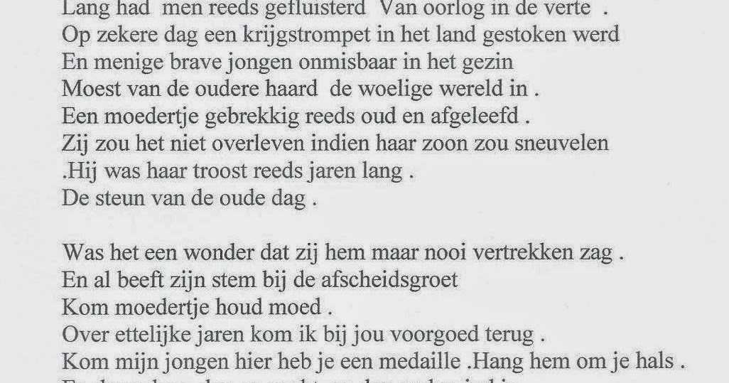 Brabant Bekijken Raadsels Rond Een Vers Uit De Groote Oorlog