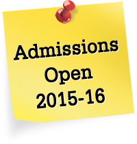 ADMISSIONS OPEN 2016-17