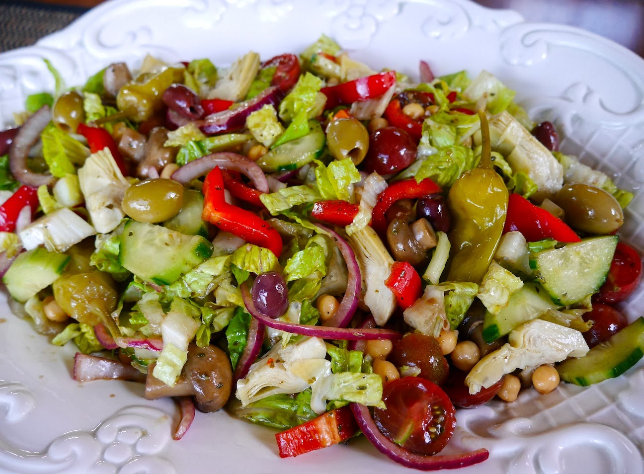 Foods For Long Life Vegan And GlutenFree Antipasto Salad The Perfect
